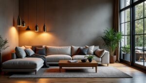 L’intégration harmonieuse de luminaires dans un design intérieur de salon