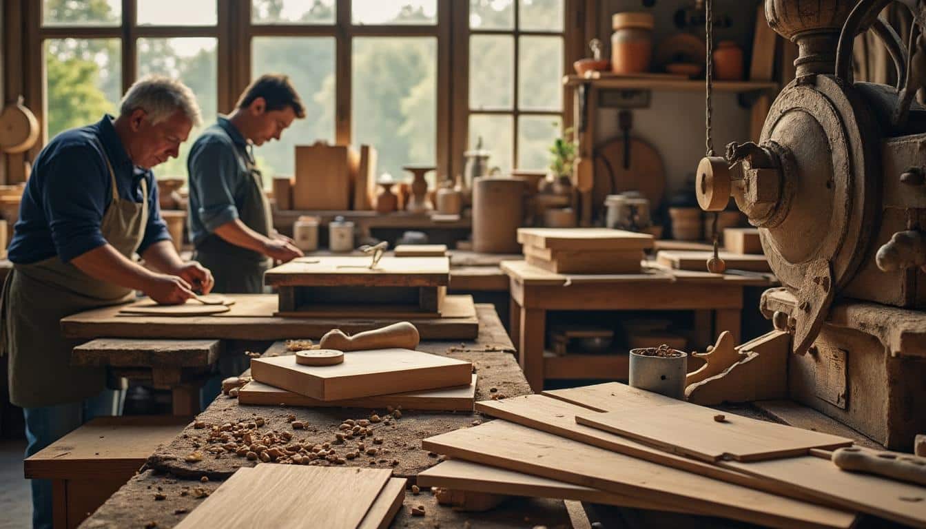 Illustration: Explorer les différents types de scies à ruban pour le bois et leurs spécificités