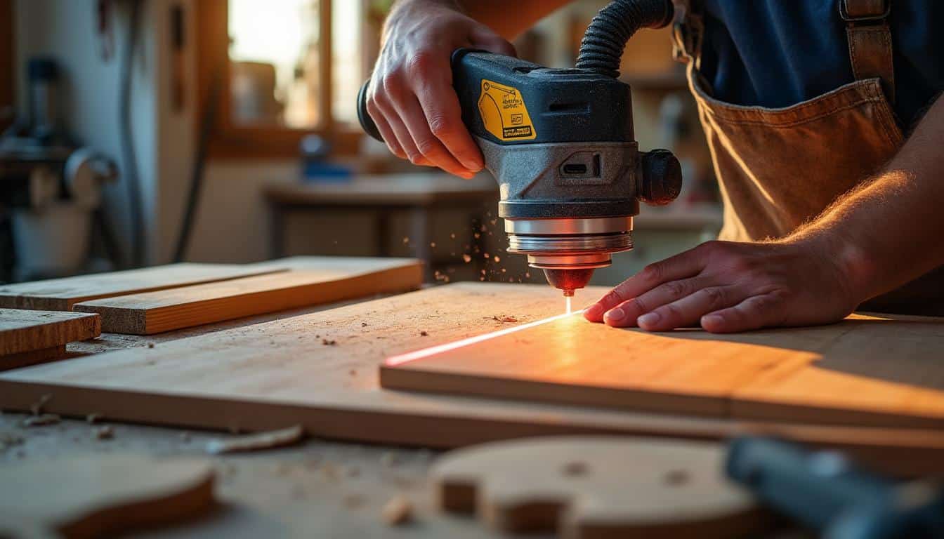 Illustration: Les fonctionnalités techniques qui font la différence avec une scie circulaire à onglet