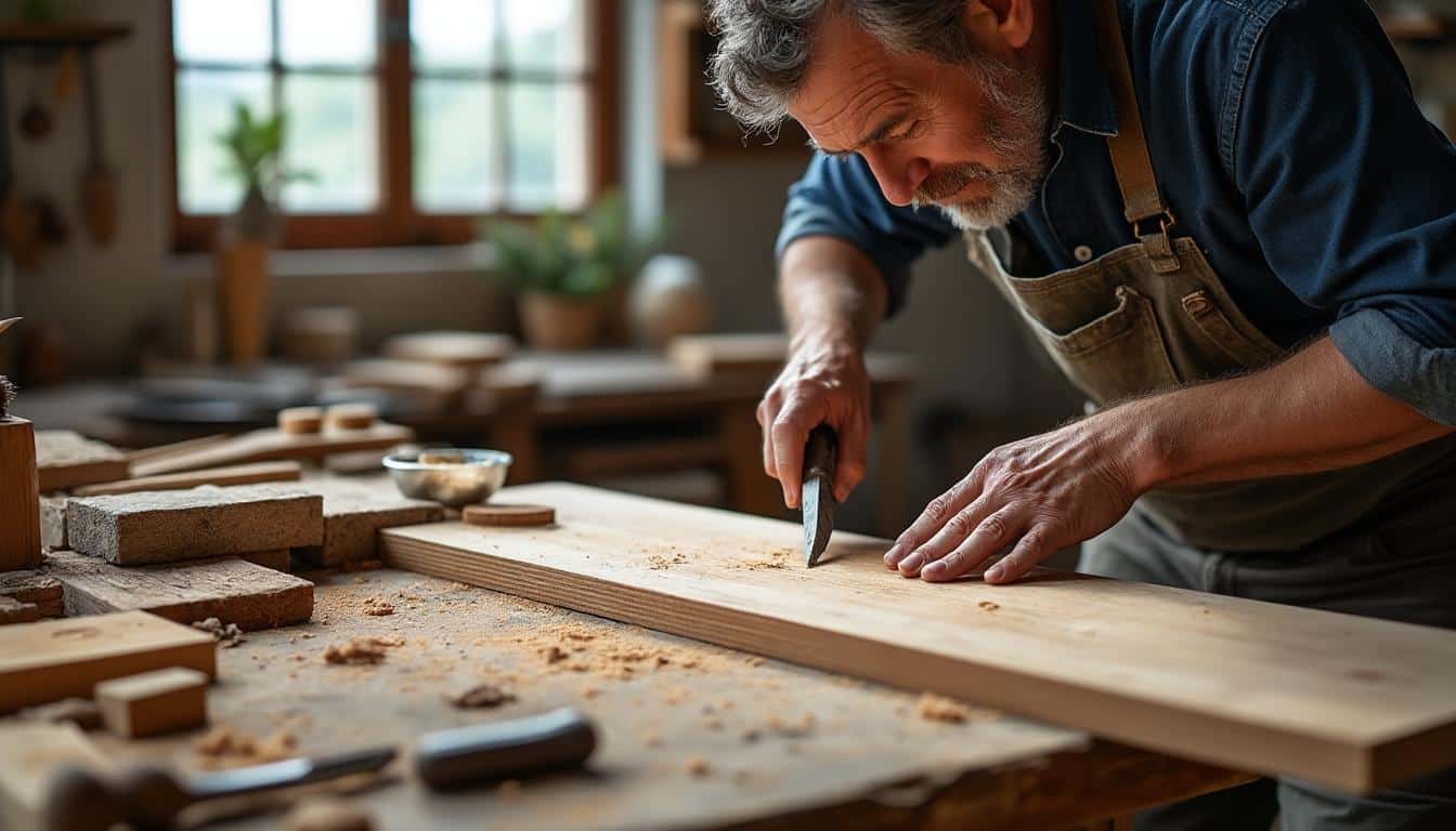 Illustration: Les techniques et astuces pour utiliser efficacement les scies à bois manuelles