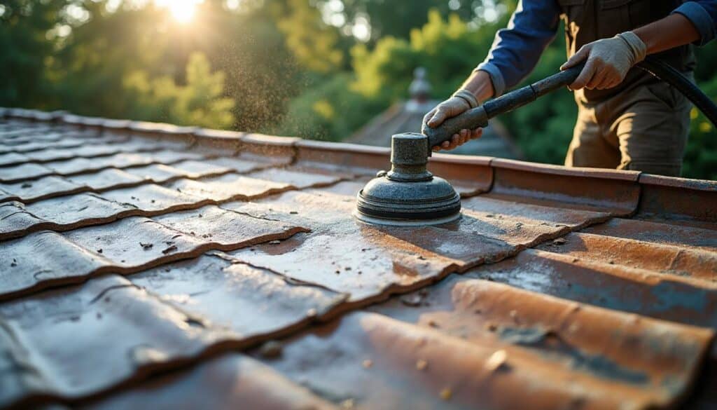 Antimousse et hydrofuge de toiture : guide complet pour protéger et entretenir