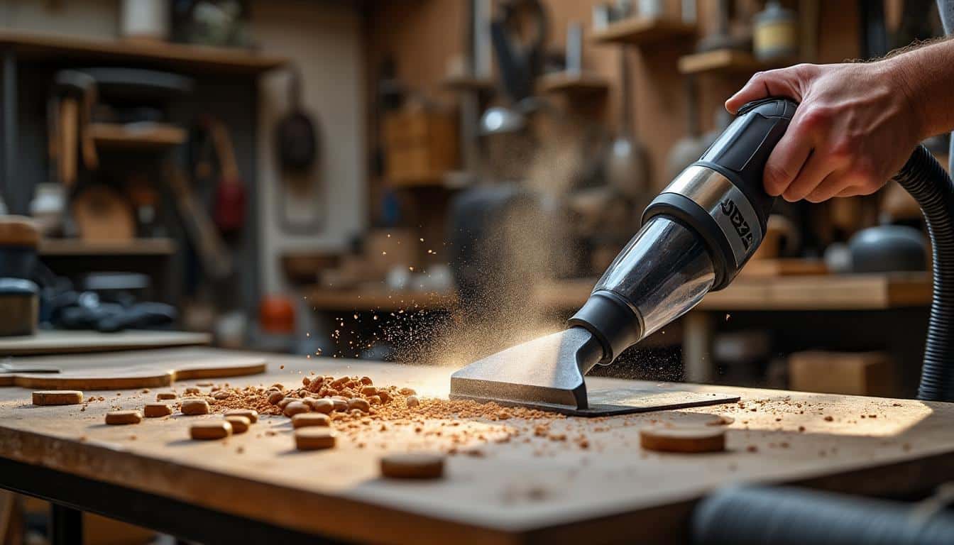 Illustration: Comprendre le rôle essentiel de l’aspirateur dans l’atelier de découpe