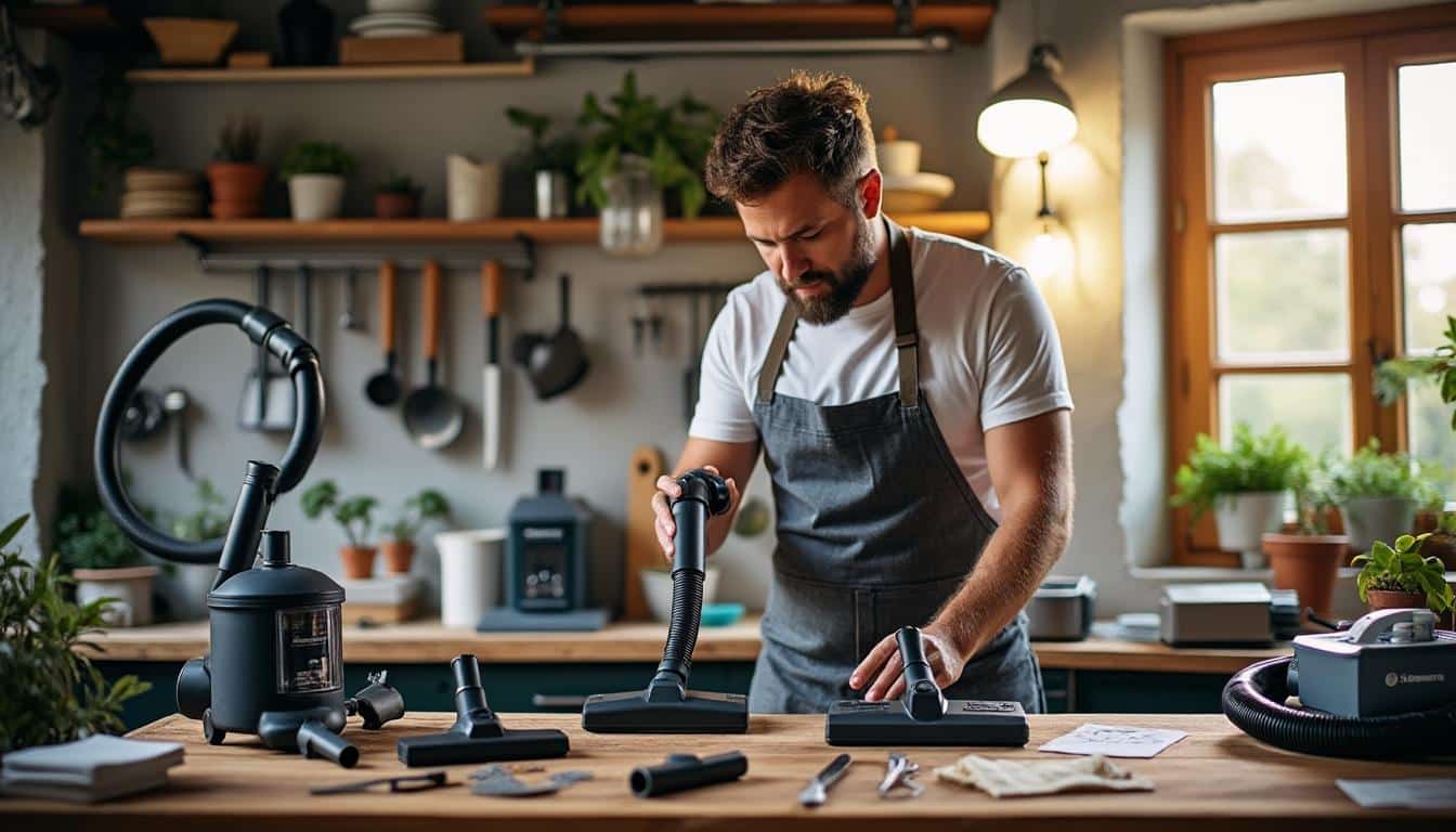 Illustration: Les critères indispensables pour choisir un aspirateur adapté à votre scie circulaire