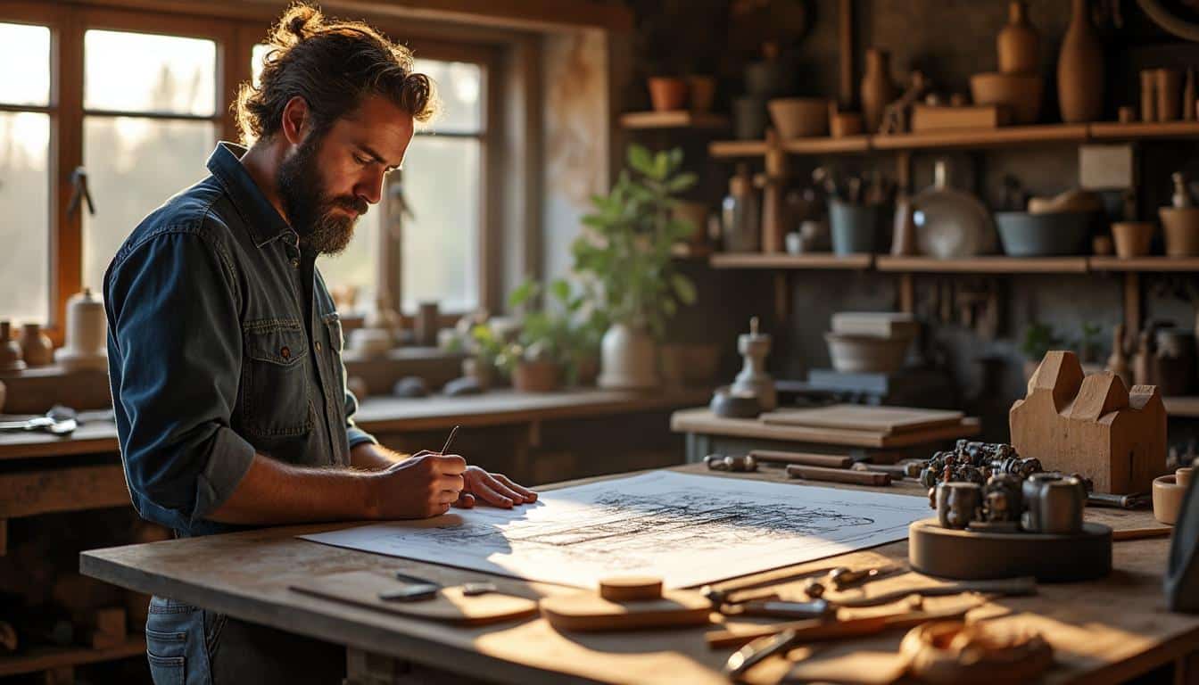 Illustration: Comprendre le fonctionnement grâce au schéma cinématique de la scie sauteuse