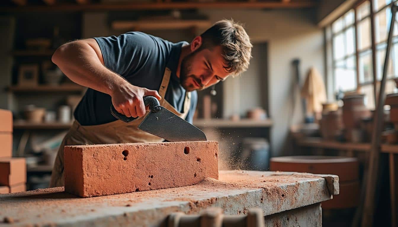 Scie pour la brique rouge : choisir et utiliser l’outil idéal