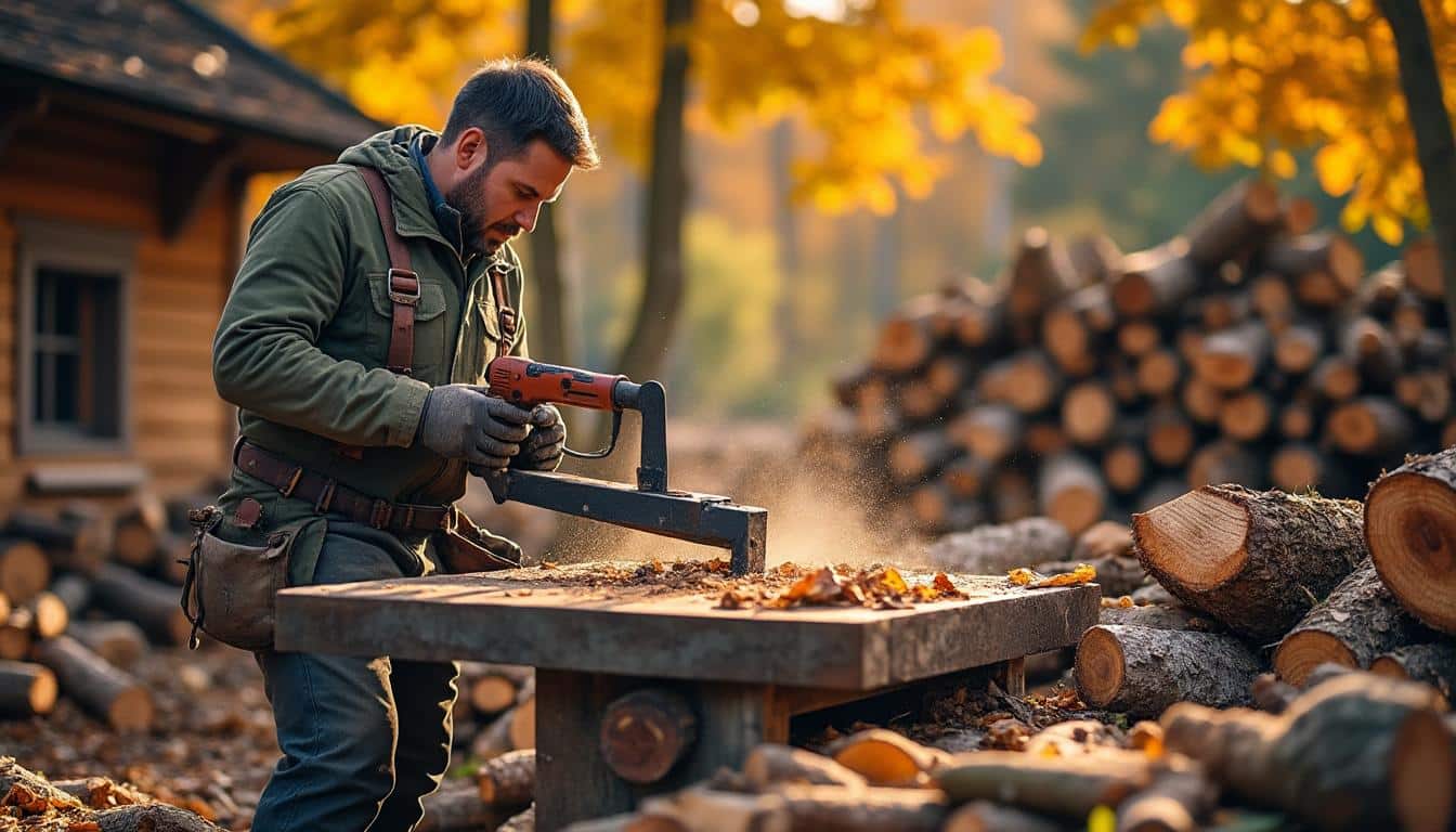 Illustration: Pourquoi choisir une scie à ruban pour préparer son bois de chauffage ?