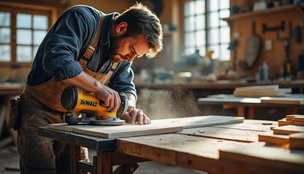 Scie sur table Dewalt DWE7492 : performance et maniabilité pro