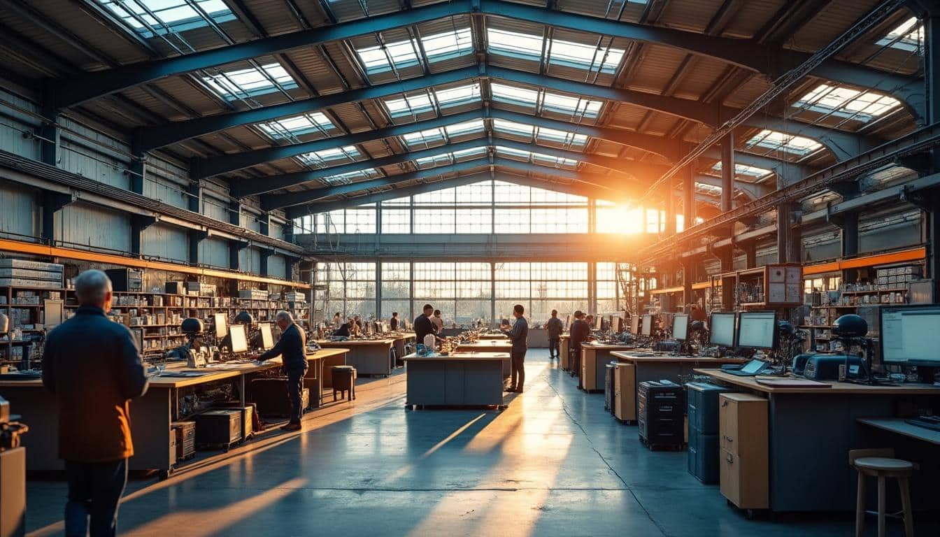 Illustration: Pourquoi le toit en dents de scie optimise la luminosité naturelle intérieure