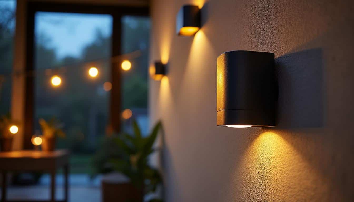 Illustration: Les matériaux et composants qui font toute la différence pour une applique noire murale