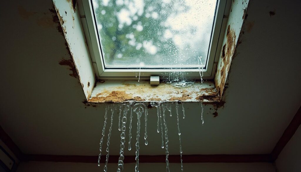 Fuite d’eau au plafond : causes, risques et solutions efficaces