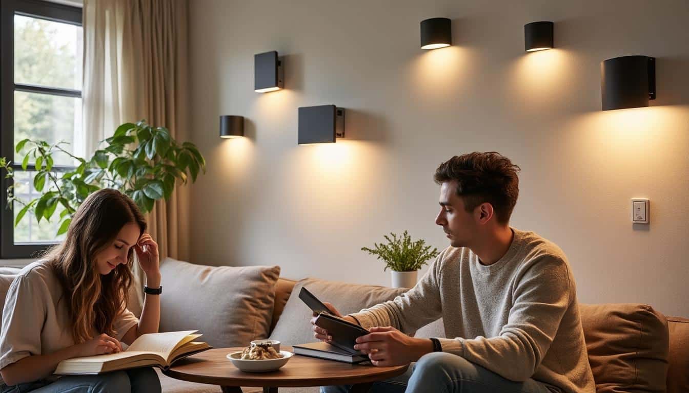 Illustration: Les avantages essentiels des appliques murales sans fil à recharge USB