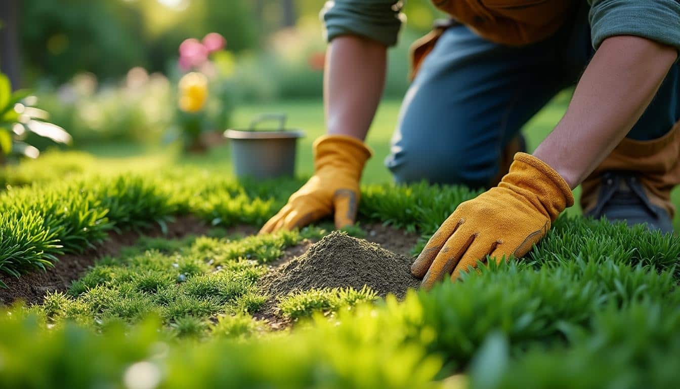 Engrais de gazon professionnel : guide pour une pelouse dense et résistante