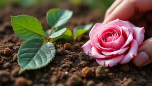 Engrais naturel pour le rosier : guide pour une floraison abondante