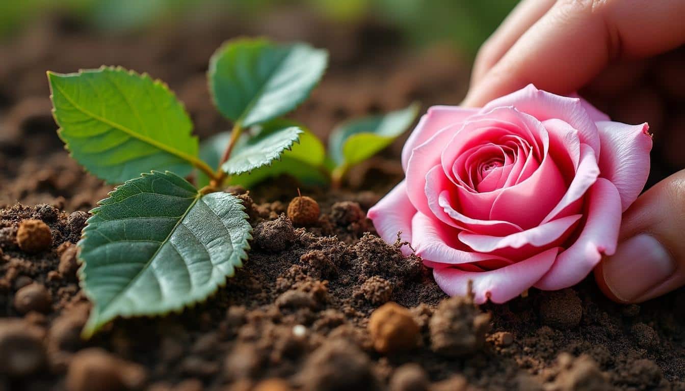 Engrais naturel pour le rosier : guide pour une floraison abondante