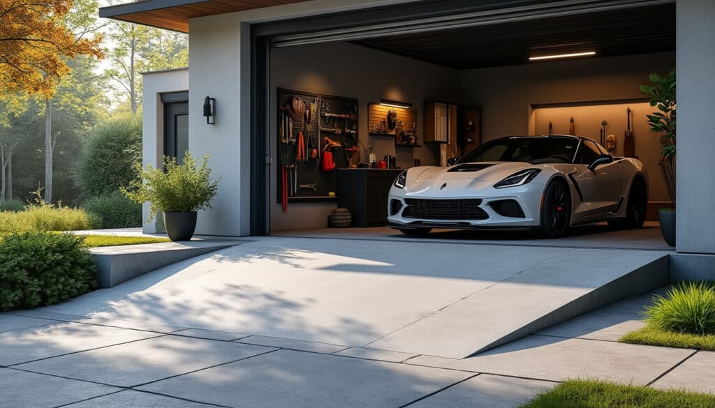Plan de garage avec une pente : guide complet pour réussir
