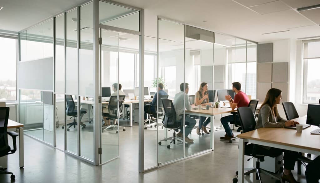 Cloison modulaire de bureau : usages, choix et pose