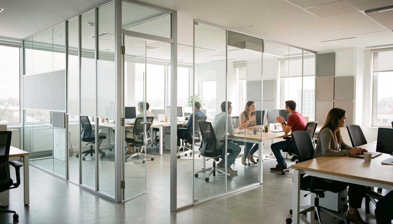 Cloison modulaire de bureau : usages, choix et pose